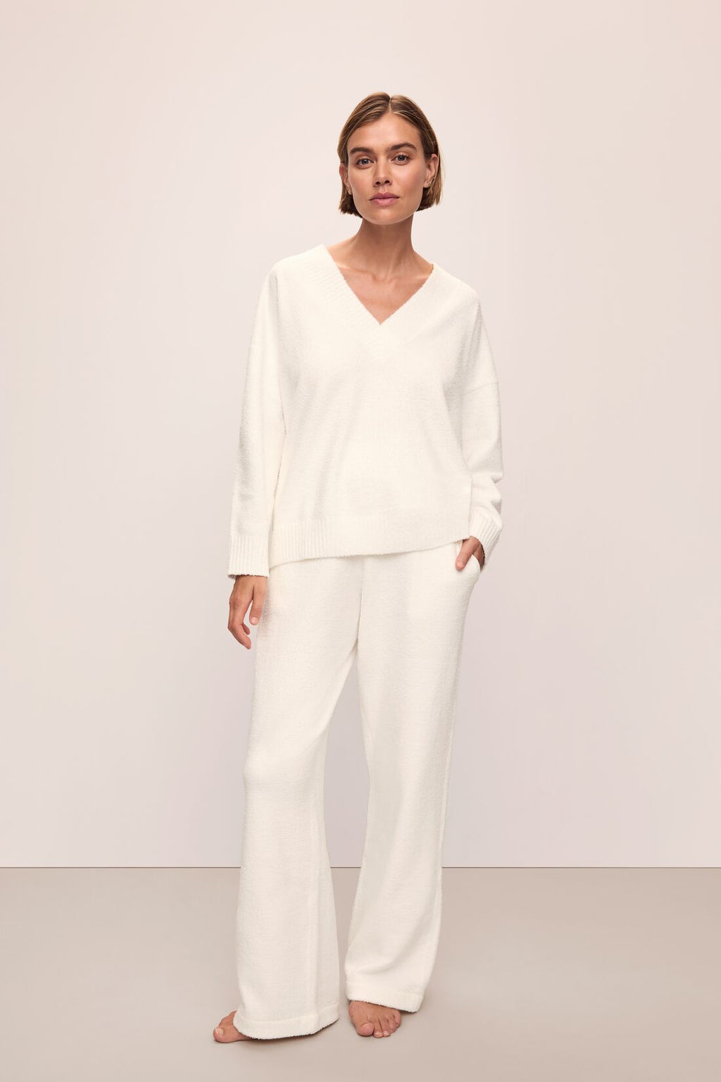 Recycled Boucle Pant