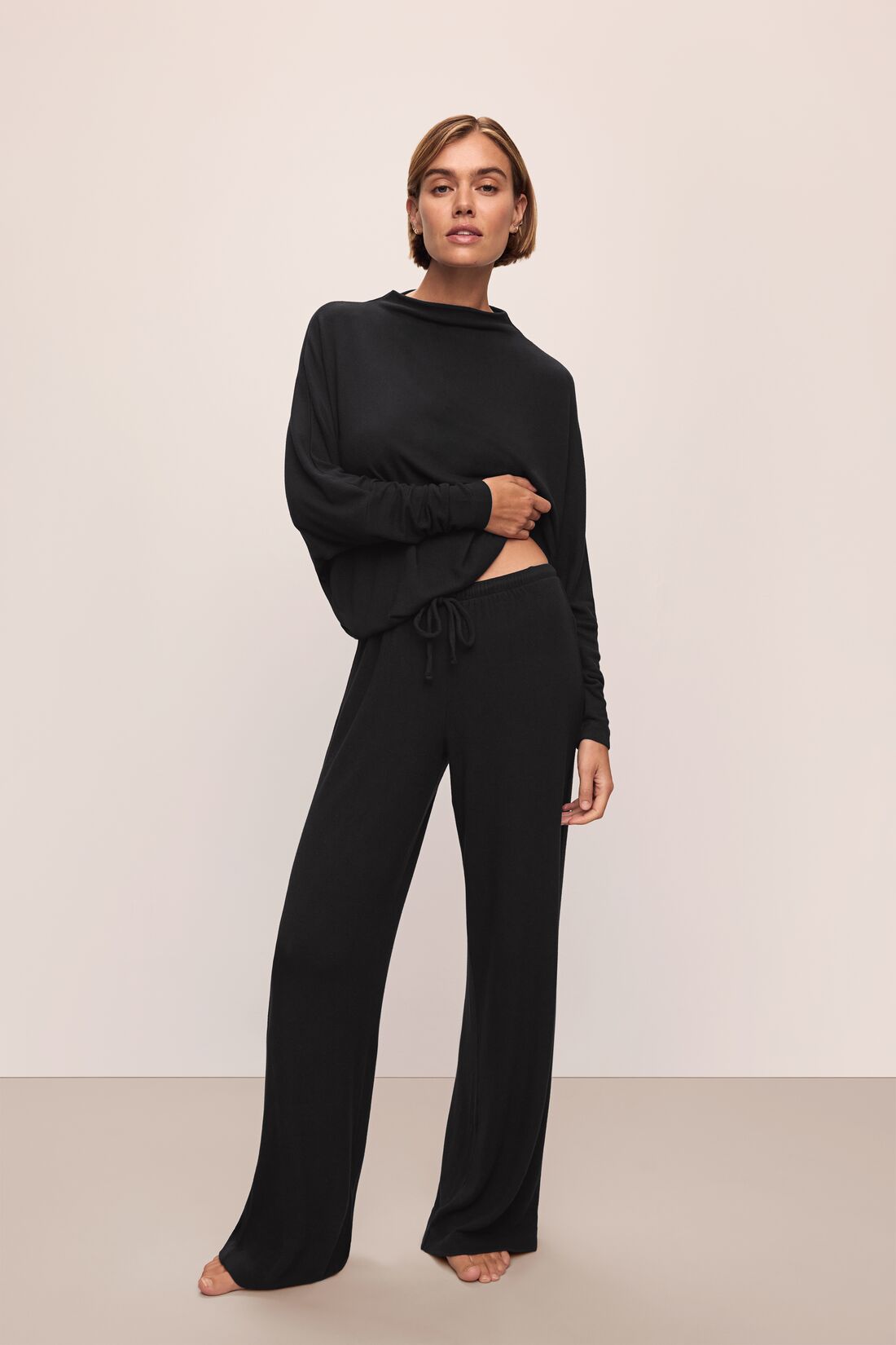 Cozy Time Mock Neck Pullover