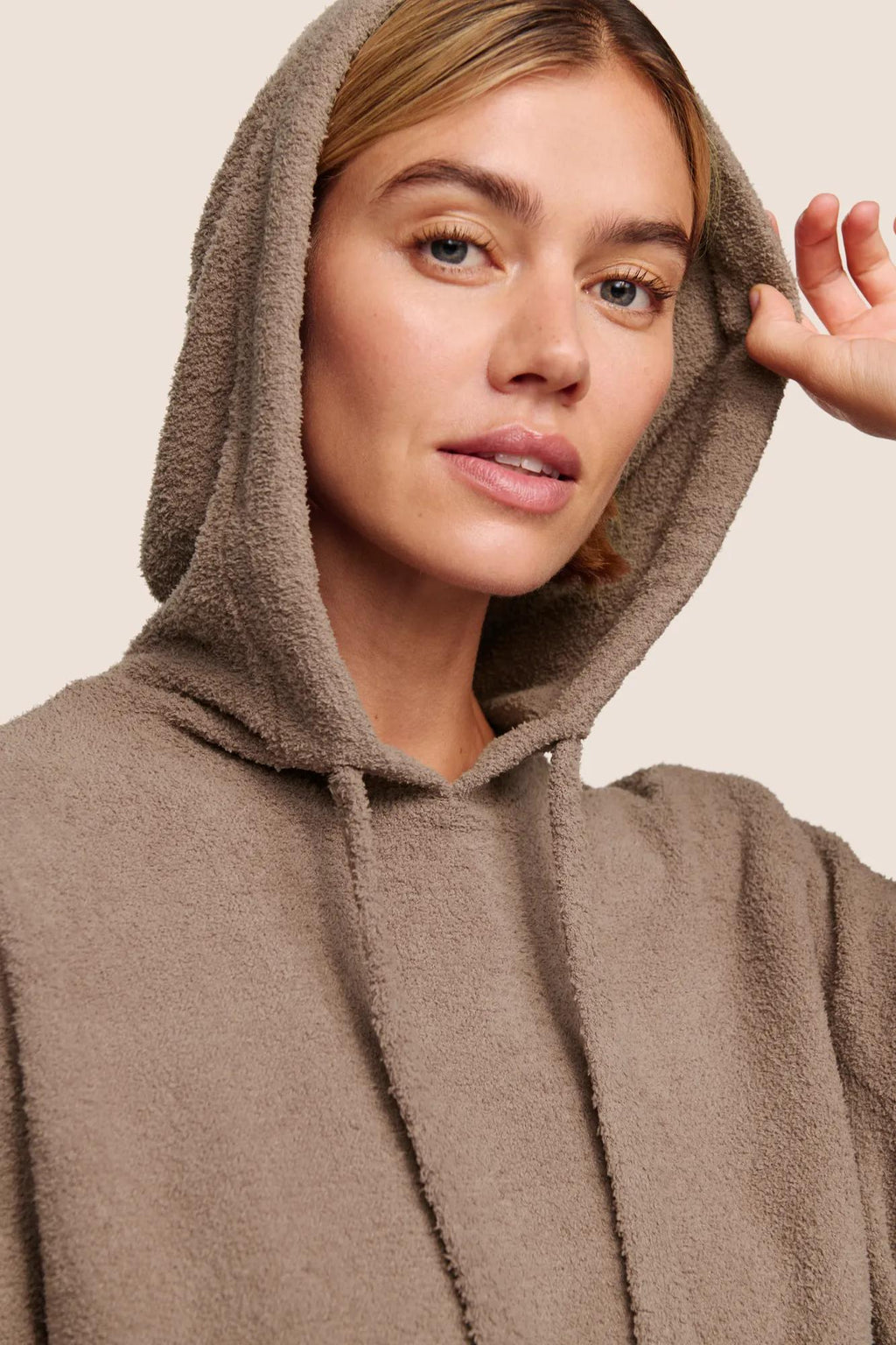 Recycled Boucle Hoodie