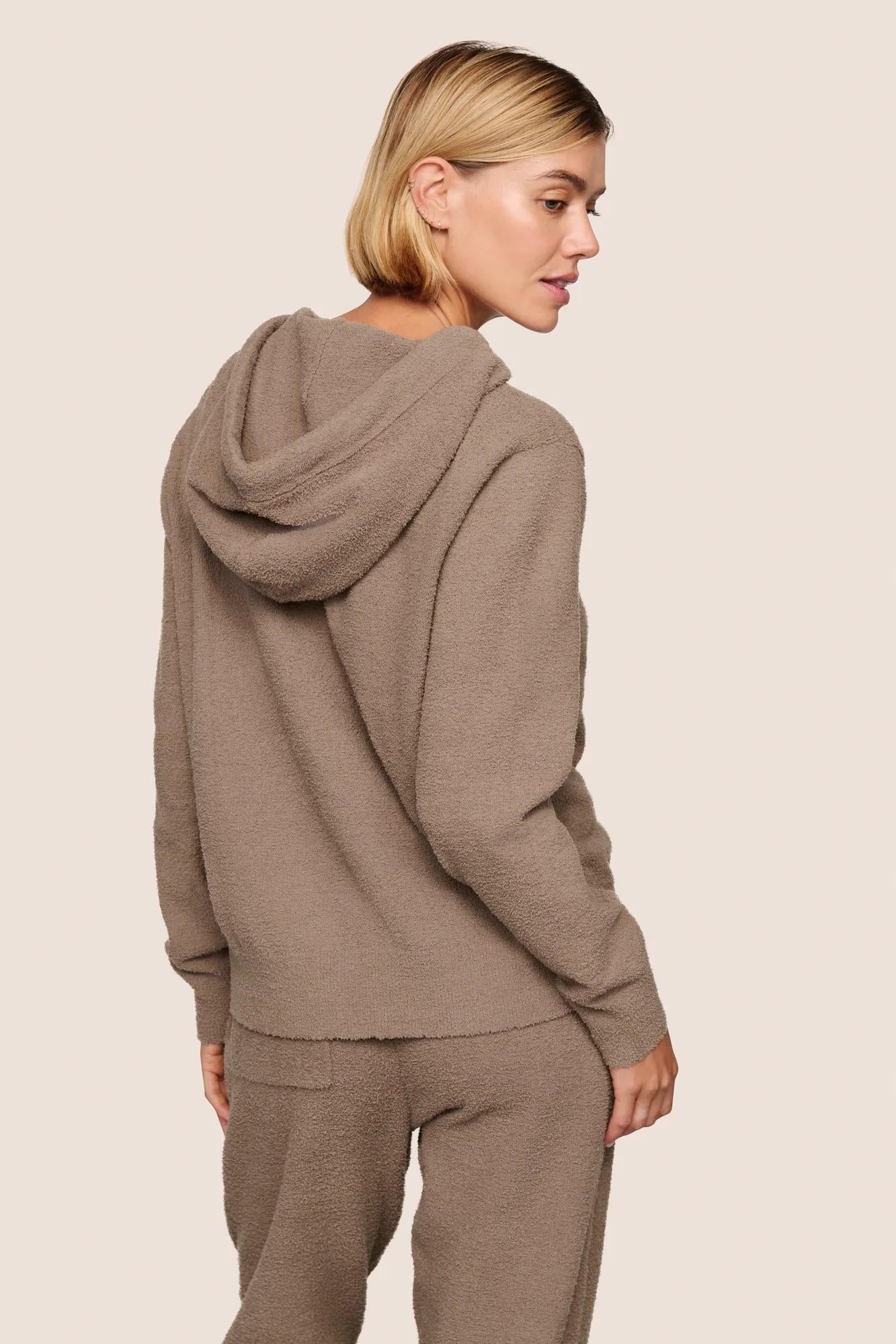 Recycled Boucle Hoodie