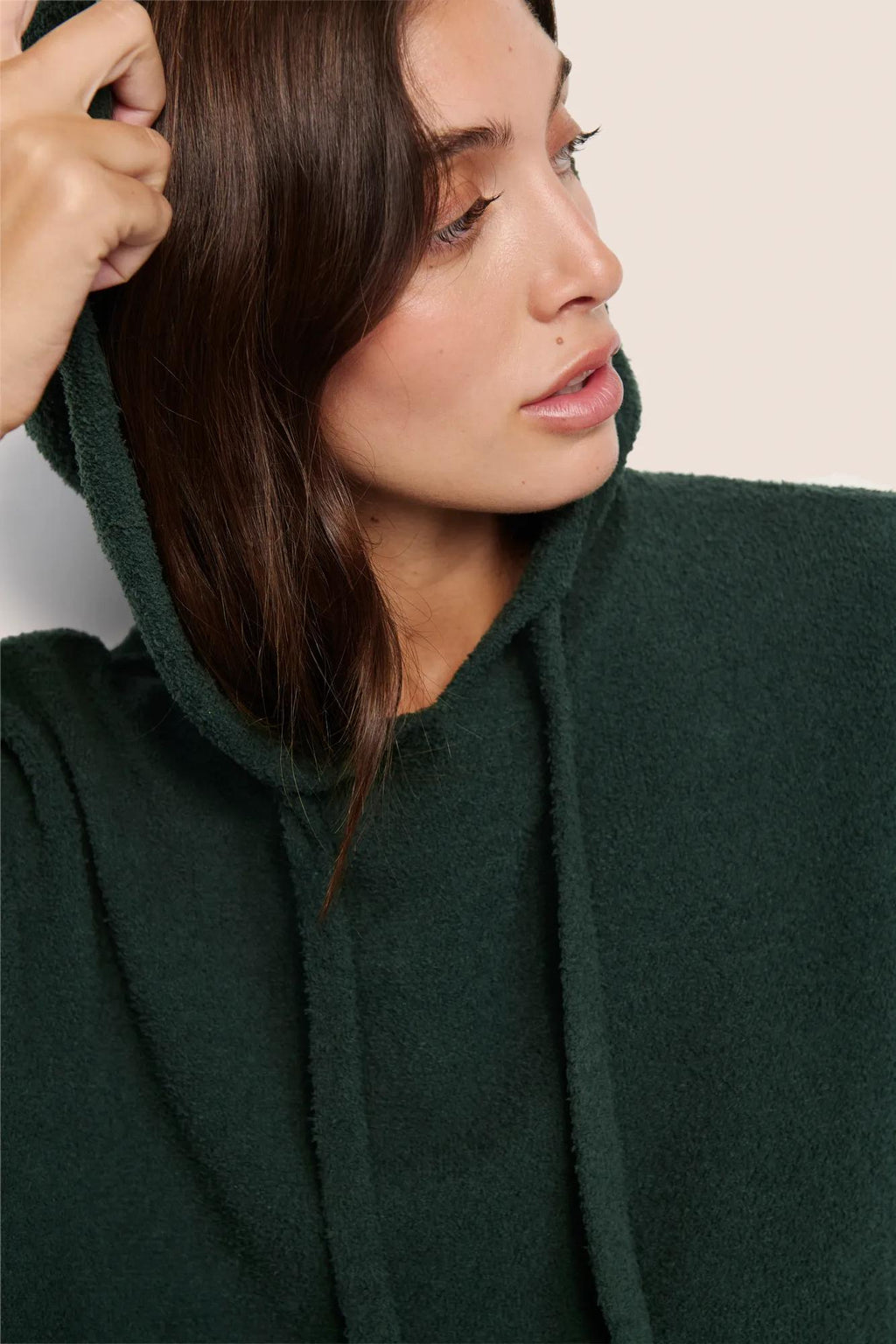 Recycled Boucle Hoodie