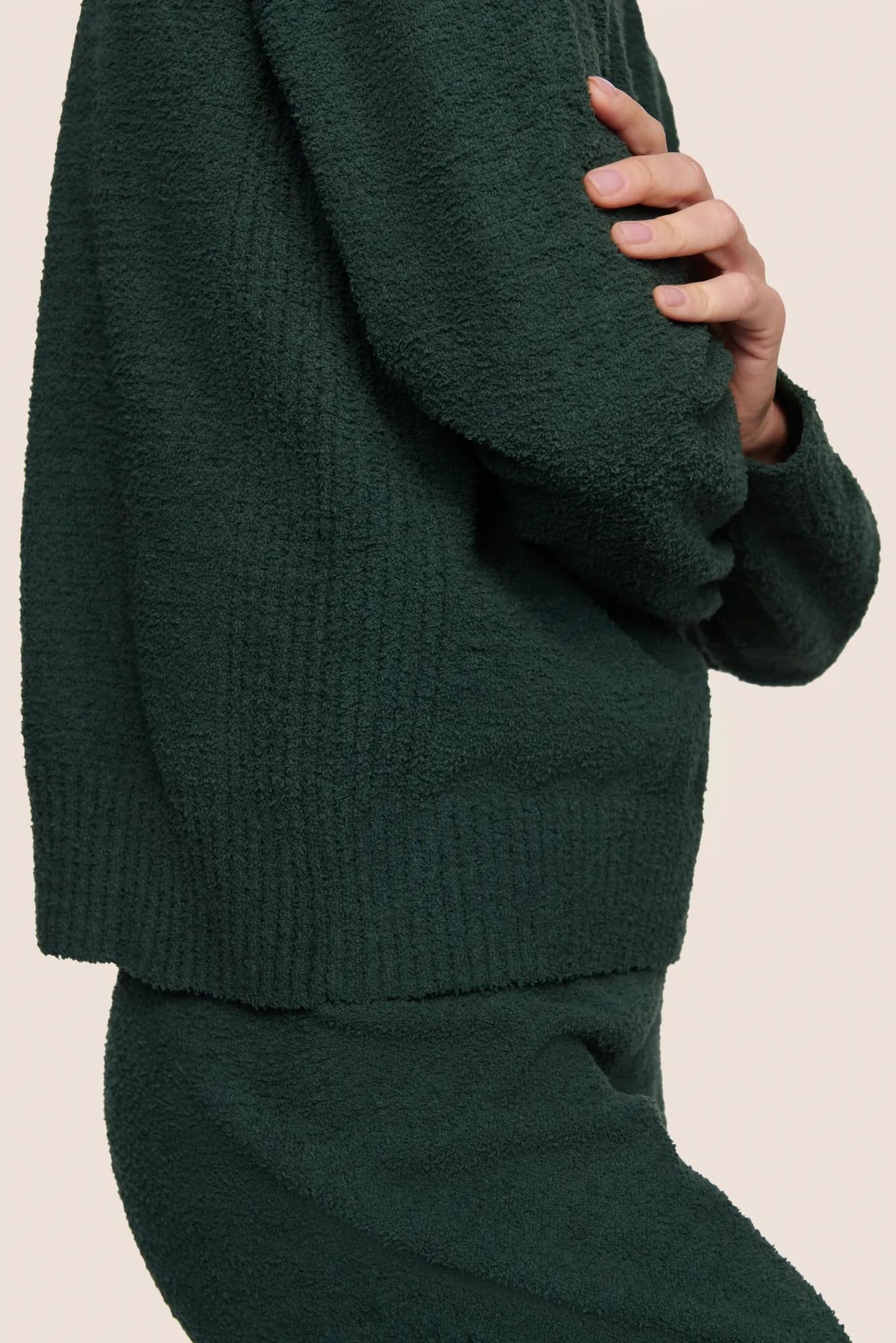 Recycled Boucle Crew Neck Pullover