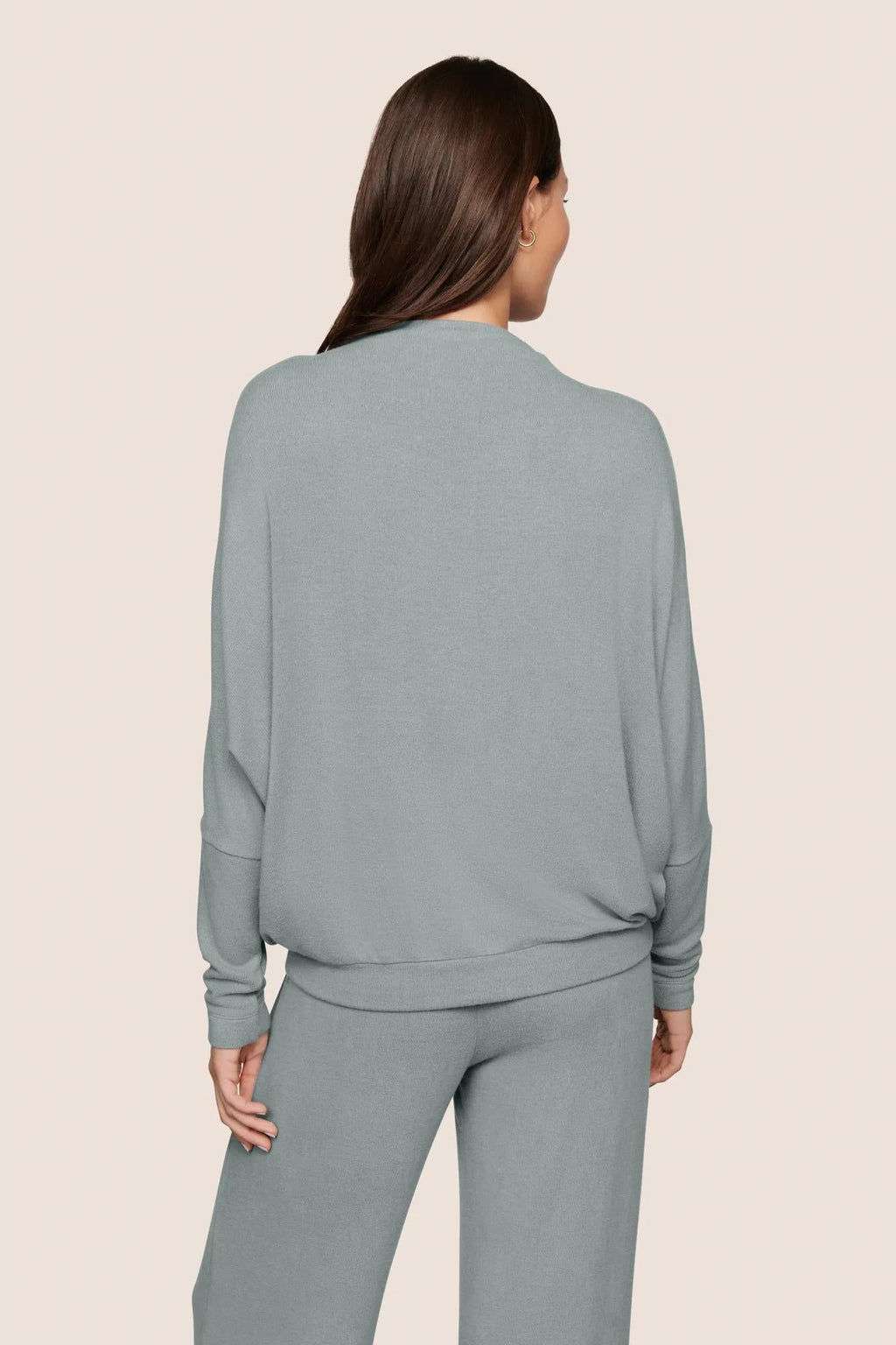 Cozy Time Mock Neck Pullover
